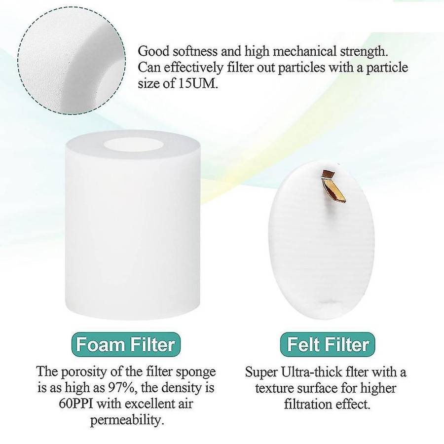 Replacement Side Brushes Hepa Filters Compatible for Shark Iq