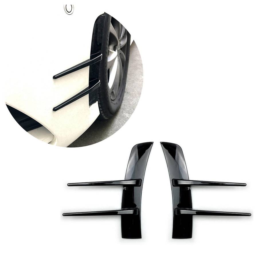 Car Bumper Wind Knife for Mercedes Benz A Class A180(black)