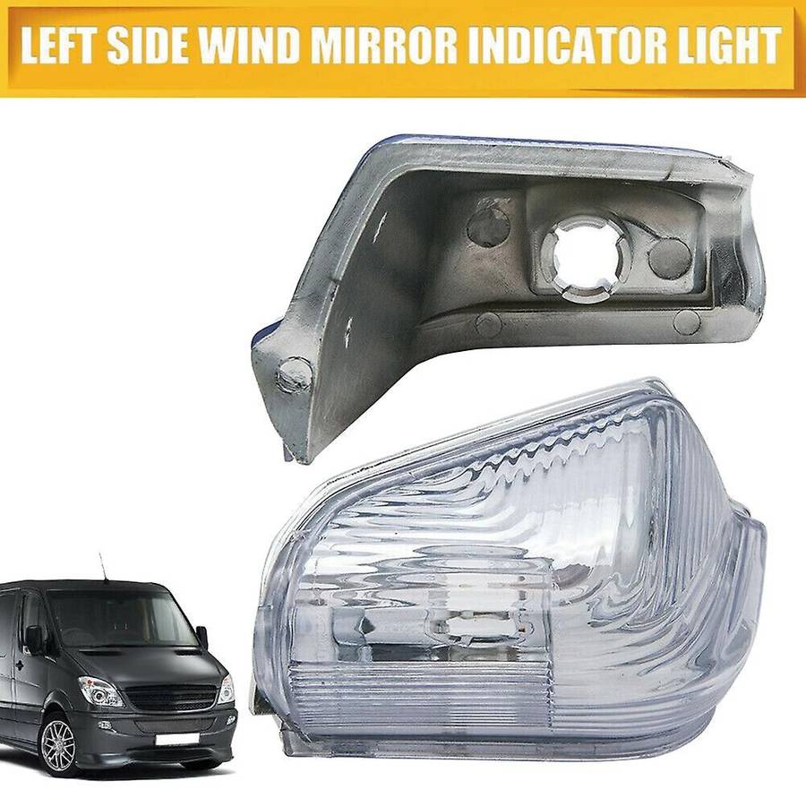 Wing Mirror Door Indicator Lens Turn Signal Light without Bulbs