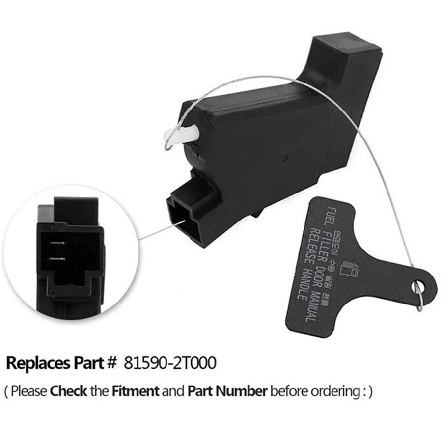 For Kia Optima Hyundai Sonata Hybrid Fuel Gas Door Release Actuator