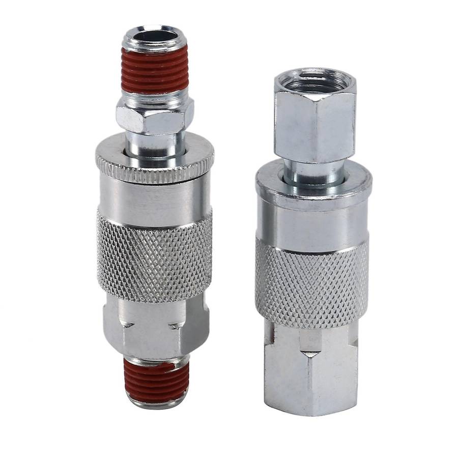14 Pcs 1/4 Inch Np Connect Air Coupler and Plug Kit Air Compressor