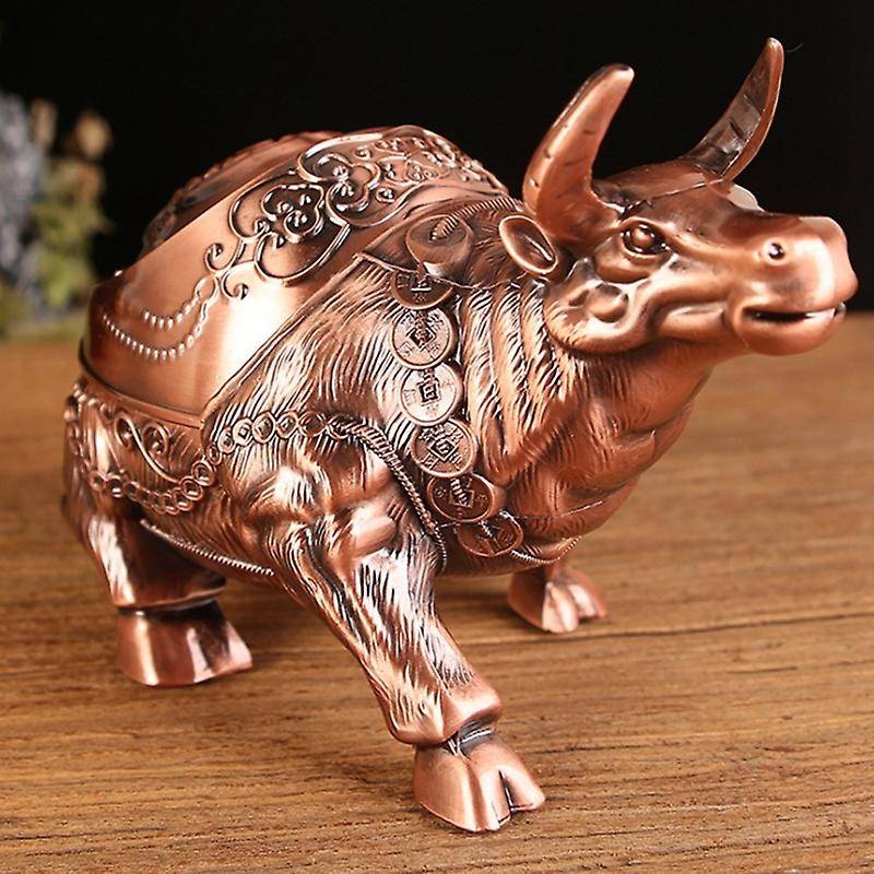 Bullfighting Ashtray Home Office Living Room Fashion Ashtray, B