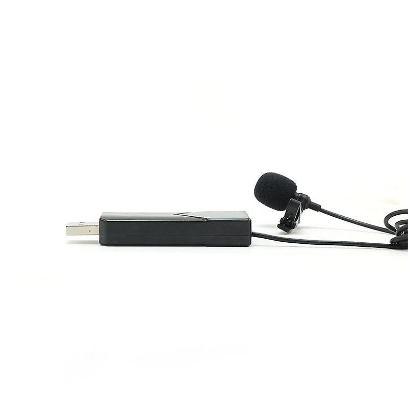 Carlirad Usb Lapel Microphone for Iphone Android Phone Pc Laptop