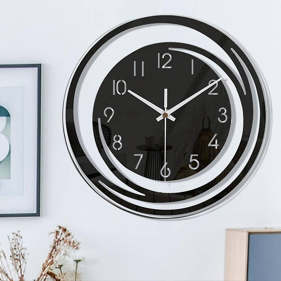 11.8 Inch Quartz Clocks Acrylic Wall Clock Creative Home Decoration