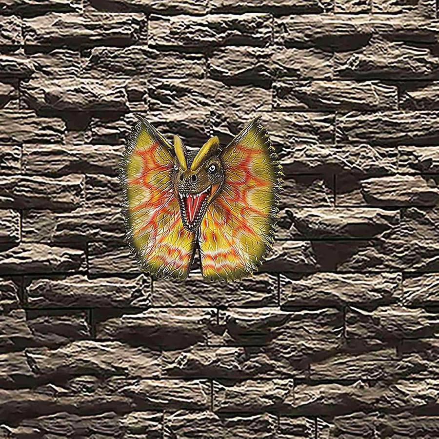 Wall Mounted Dinosaur Wall Bust Dinosaur Head Sculpture Wall Hanging