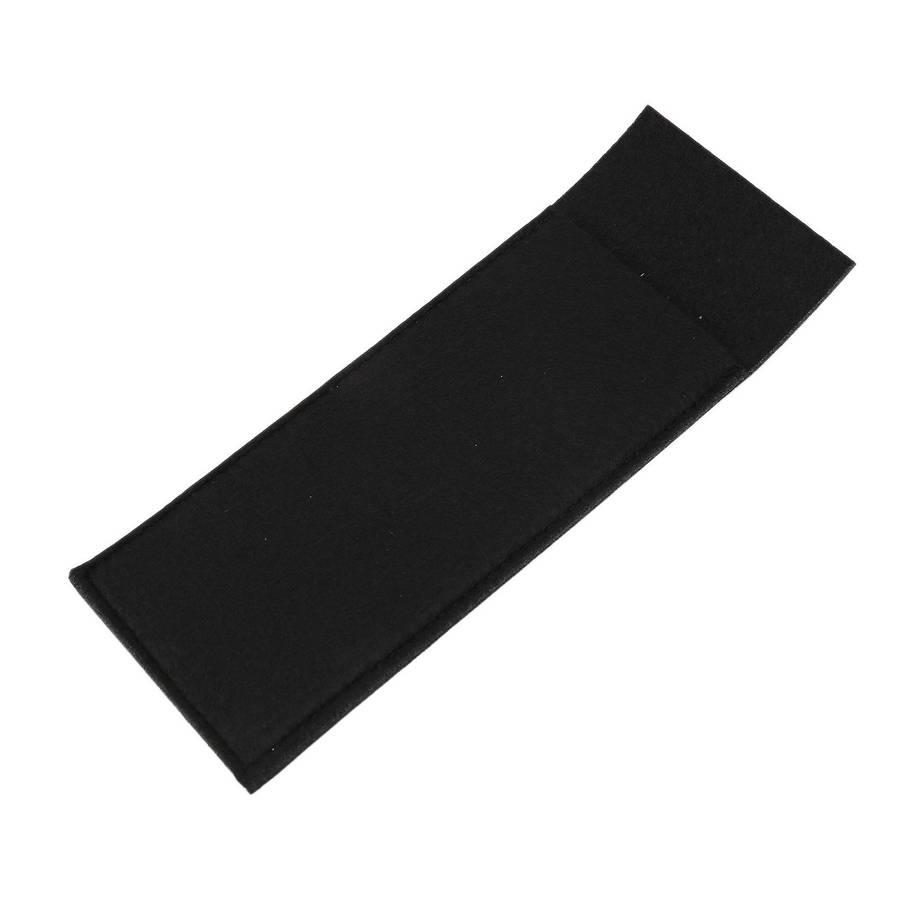 Heat-resistant Placemats -contains Coasters and Cutlery Bag Black