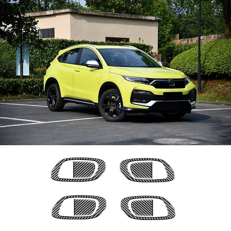 Inner Door Handle Cover Sticker Carbon Fiber for Honda Xr-v Vezel