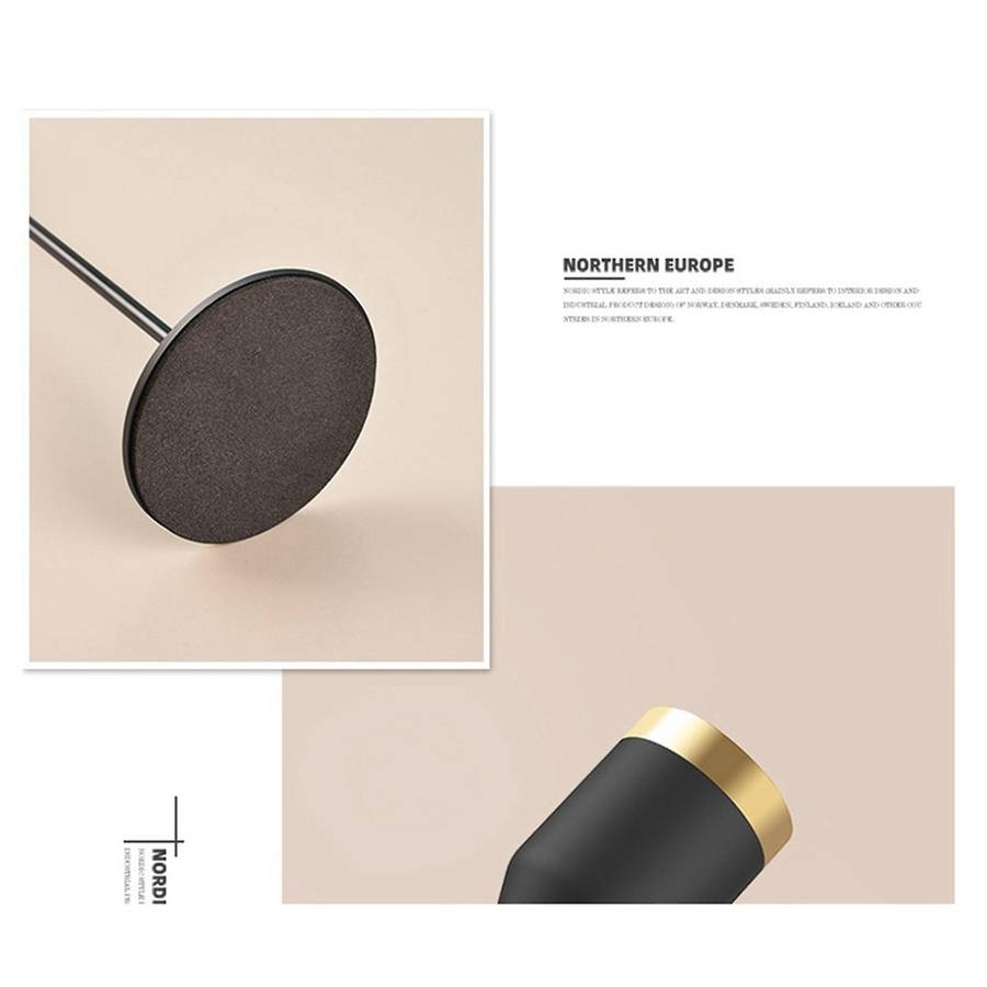 Modern Gold with Black Metal Candle Holders Wedding Home Decor,d