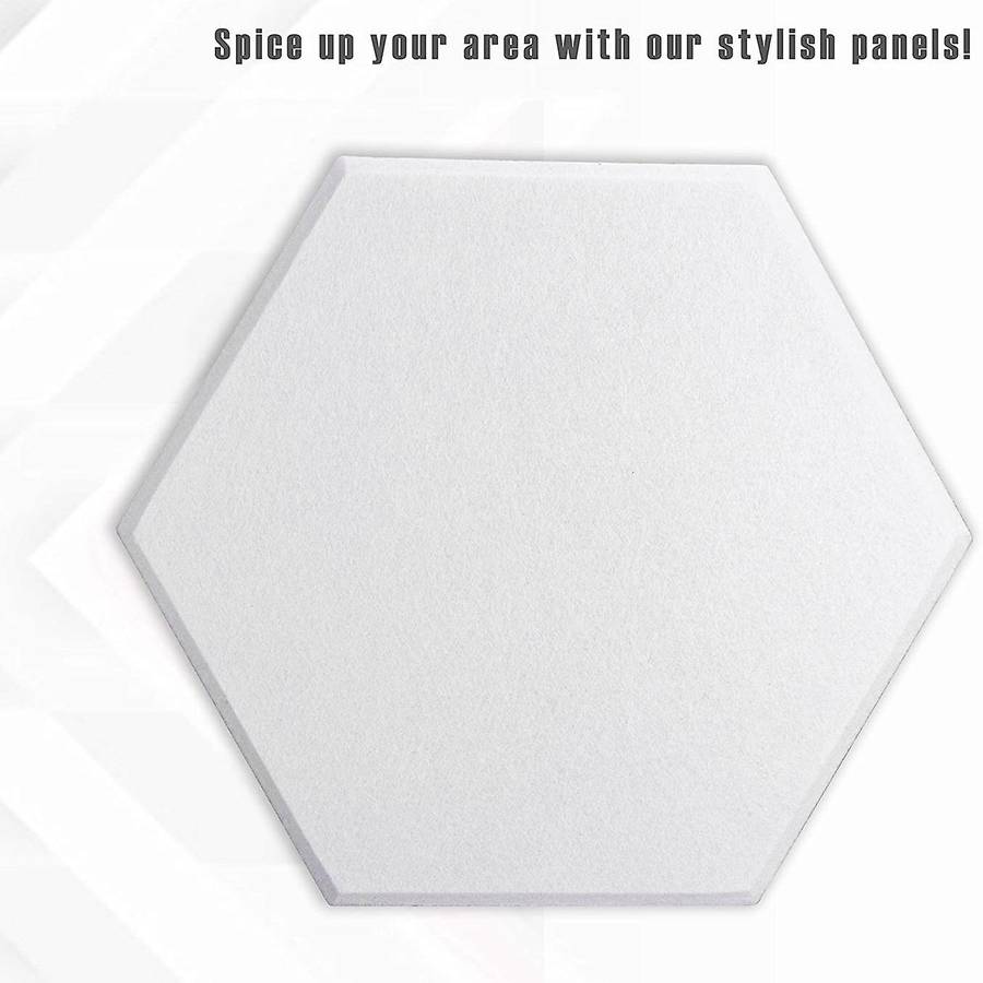 16 Pcs Hexagon Acoustic Panels Padding Sound Dampening Panels