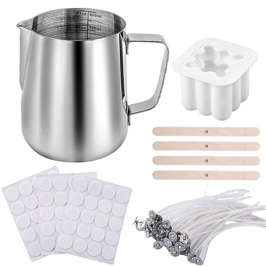 Candle Making for Adult,with Candle Mold,candle Wicks,wicks Holder
