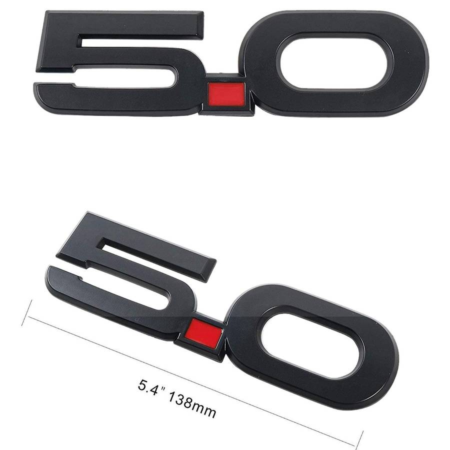 3 Pack Badge Emblems for Ford Mustang Decals 2015-2017