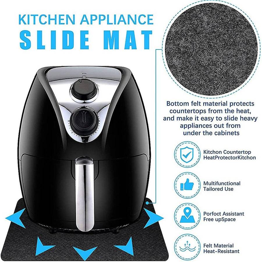 4pcs Heat Resistant Mat for Air Fryer Kitchen Countertop Mat Non Slip