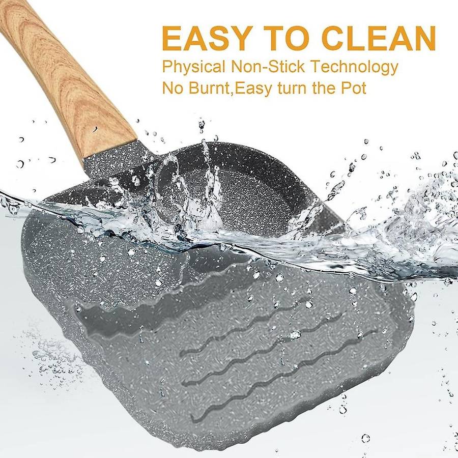 Non-stick Pancake Pan Egg Pan with 2 Hole Fried Egg Pan