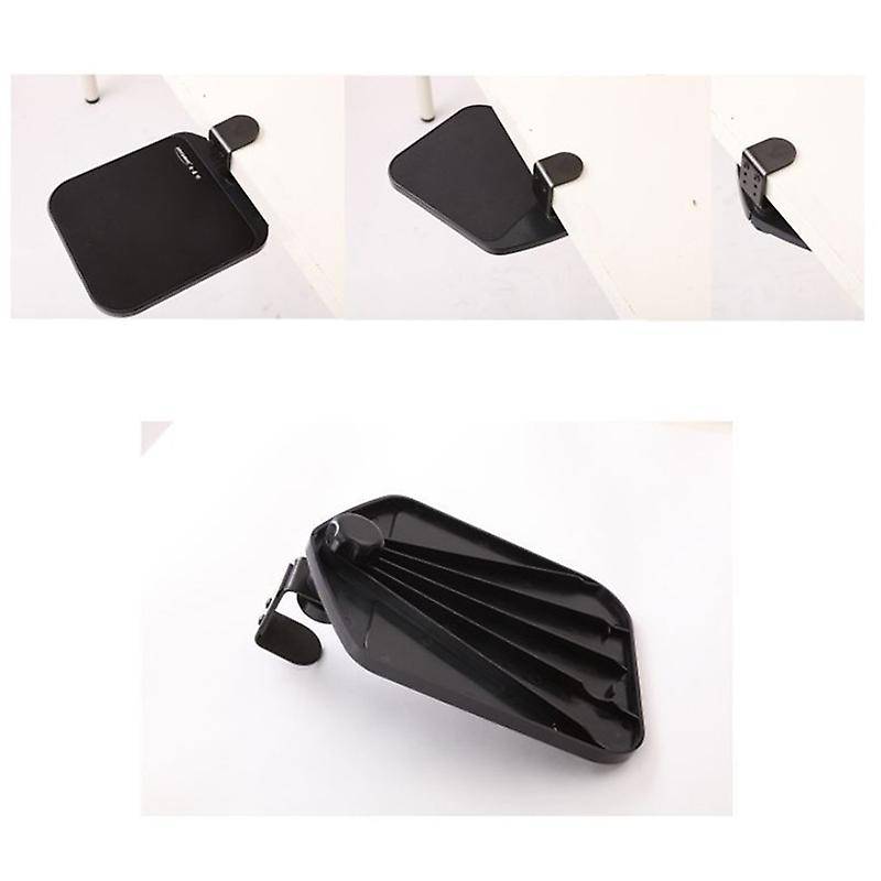 Jincomso Rotatable 360 Degree Fixed Mouse Pad, Hand Stretcher, Black
