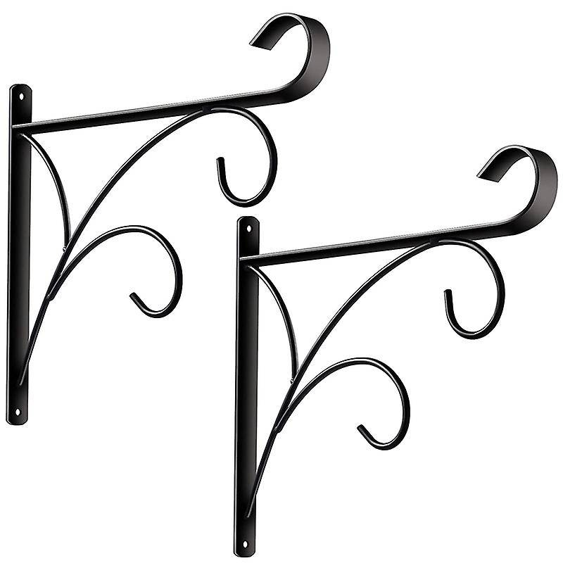 Plant Hangers Outdoor 2 Pack -bird Feeder Hangers for Hanging Baskets