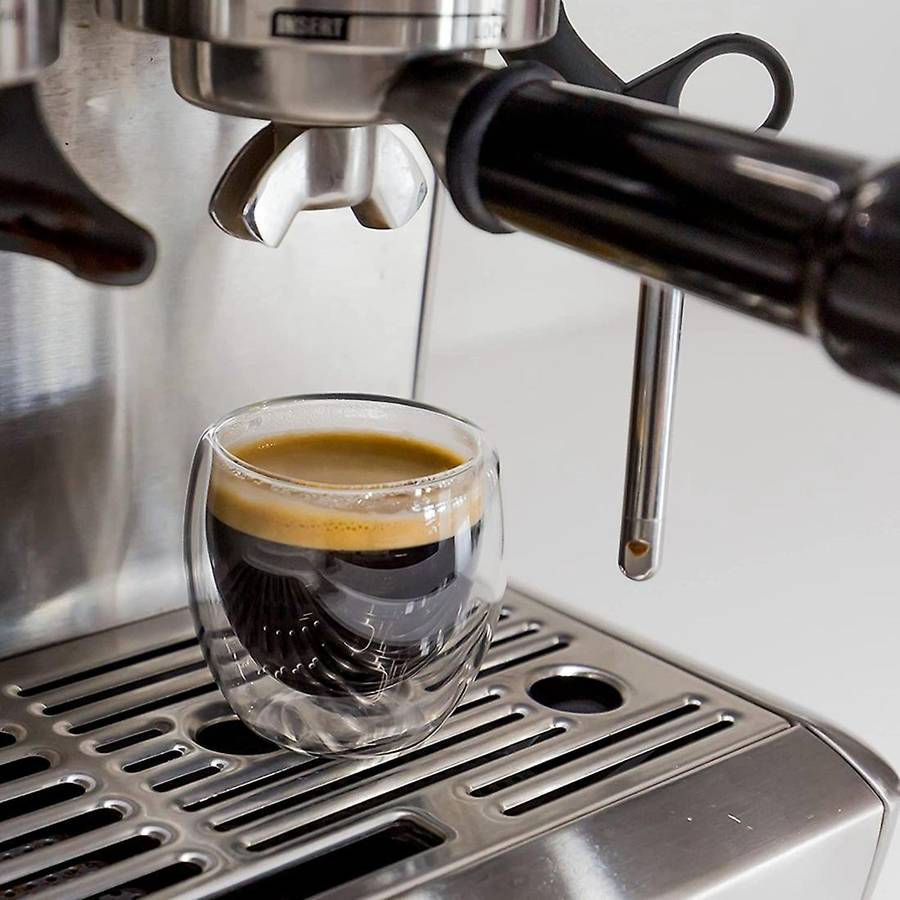 6-piece Espresso Cup Double-layer Insulated Cup Glass Coffee Cup