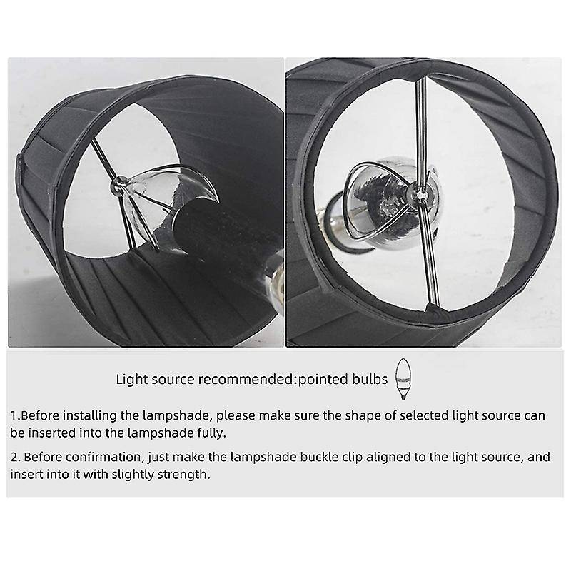 Clip On Lampshades Candle Chandelier Lampshades for Ceiling Pendant