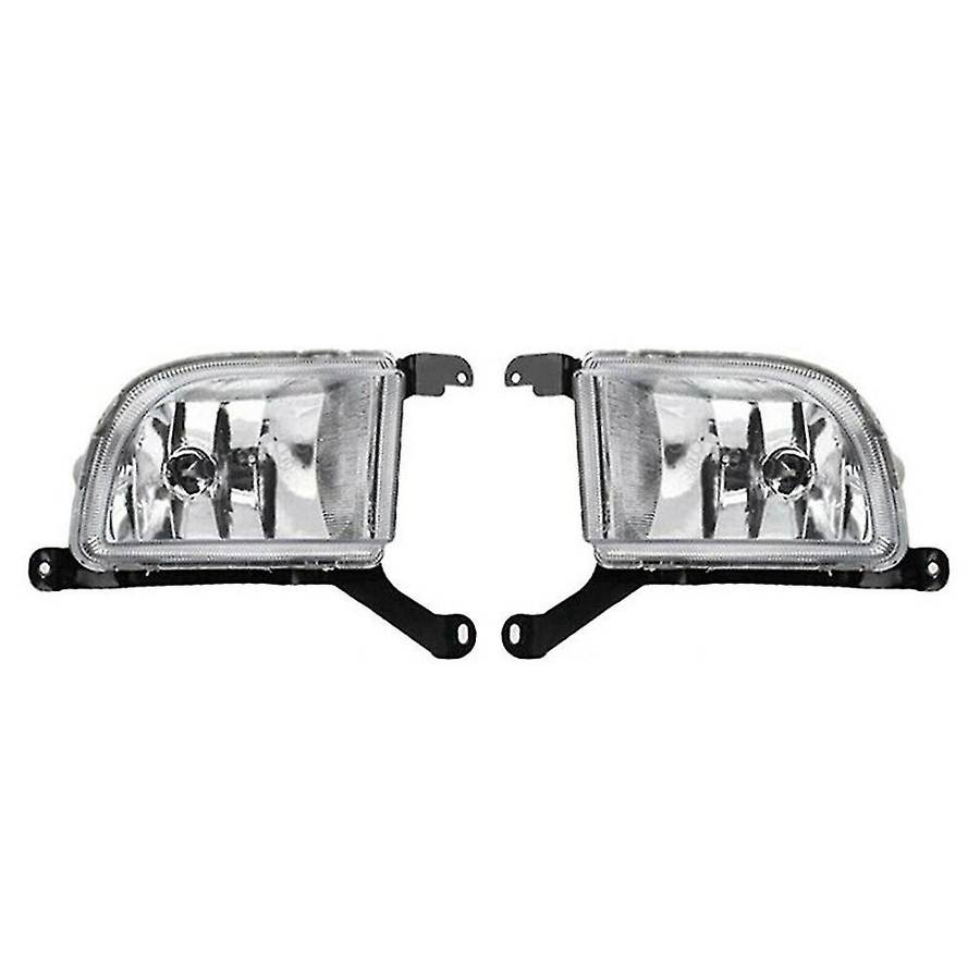 1pair Car Front Bumper Fog Lights Assembly Driving Lamp Foglight