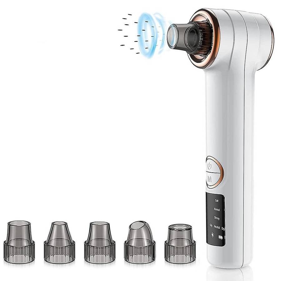 Electric Blackhead Remover Blackhead Extractor for Women & Men White