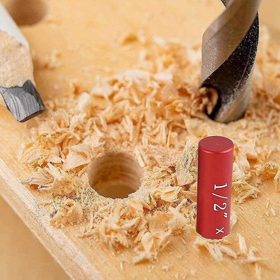 7pcs Precision Aluminum Setup Bars for Router and Table Saw (red)