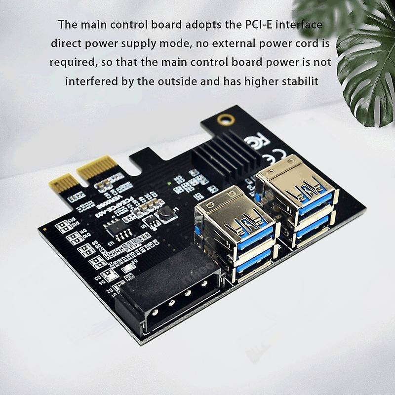 Pci-e 1x to 16x Usb3.0 Graphics Adapter Expansion Card for Btc Mining