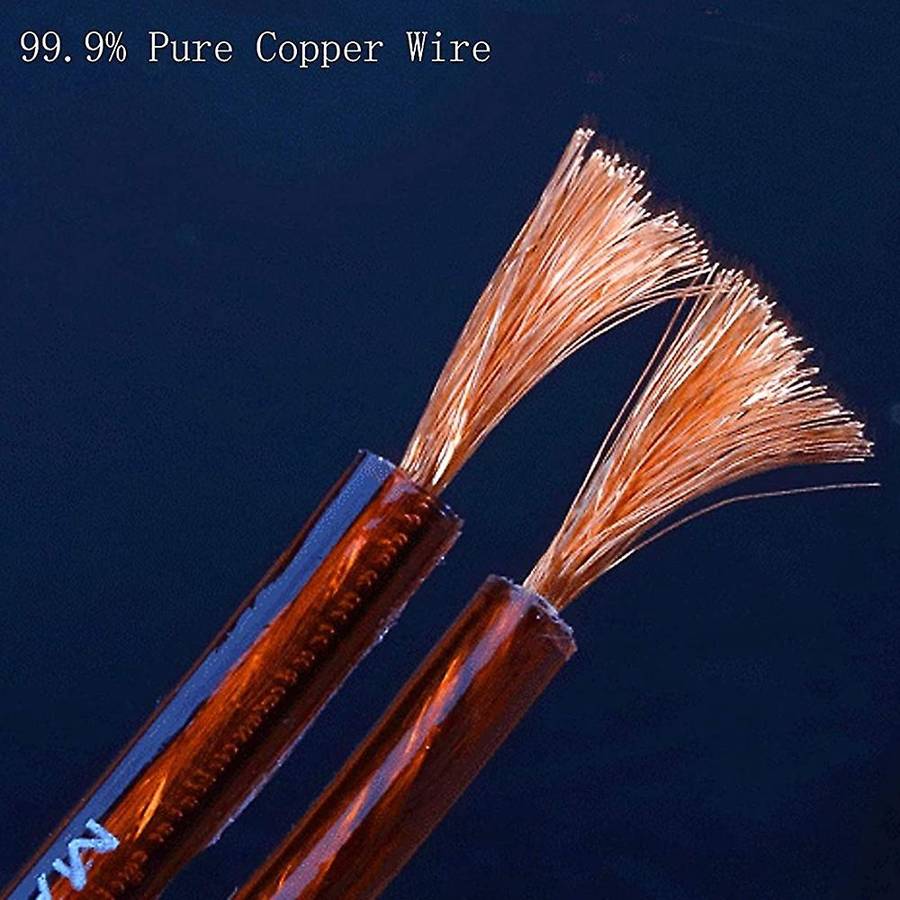 Hifi Ofc Speaker Cable with Banana Plug to Pin Plug, 4mm