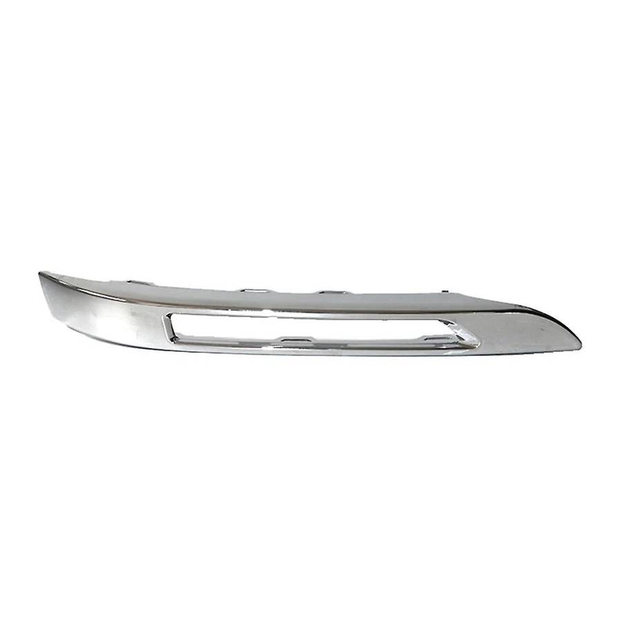 Automobile Front Bumper Grille Fog Lamp Cover for - C 2048853374 Silver Left