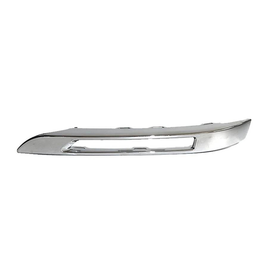 Automobile Front Bumper Grille Fog Lamp Cover for - C 2048853374 Silver Left