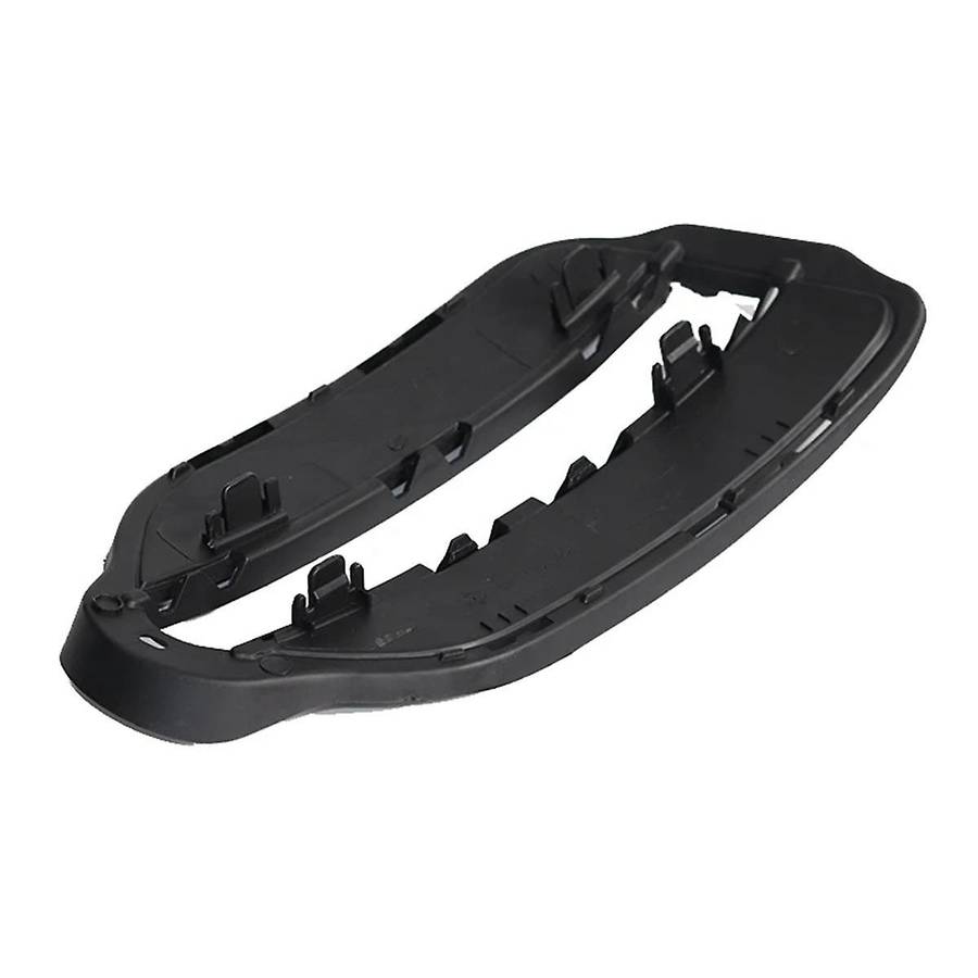 Automobile Front Bumper Grille Fog Lamp Cover for - C 2048853374 Silver Left