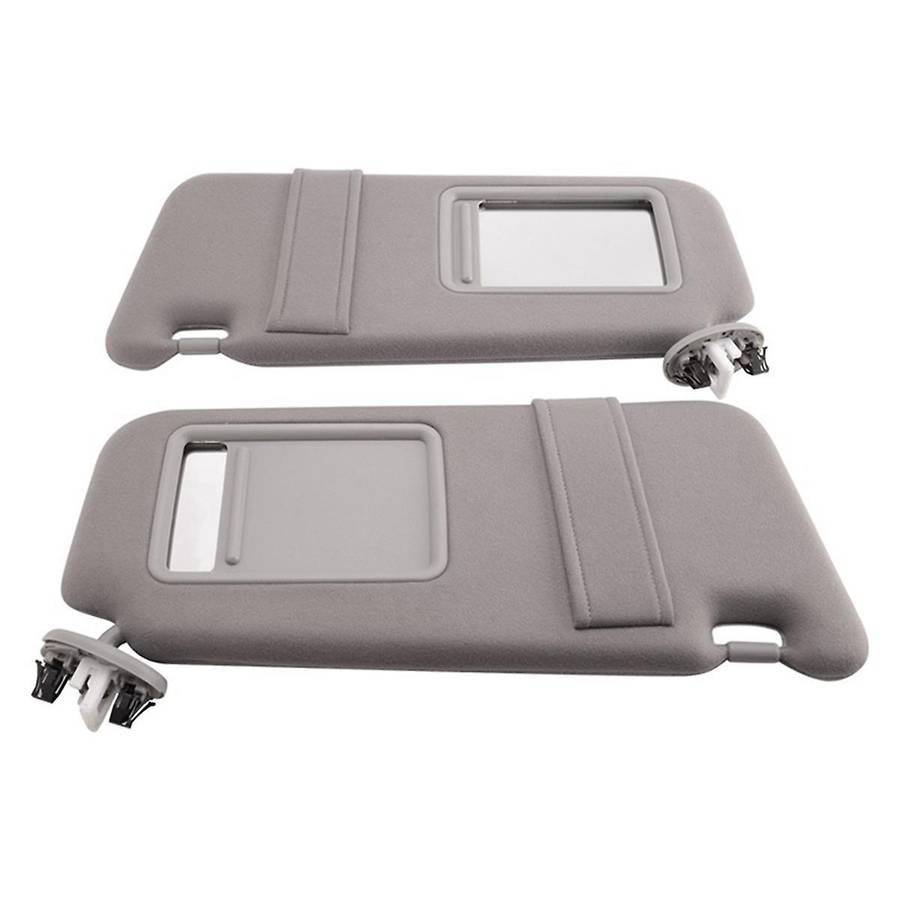 Automobile Front Sun Visor Sunshade with Vanity Mirror for 2007-2011 74310-06770-b0 74320-06800-b0