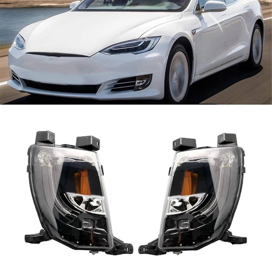 Automobile Led Front Fog Light Front Bumper Fog Light High Configuration for Model S 2016-2021 Us V