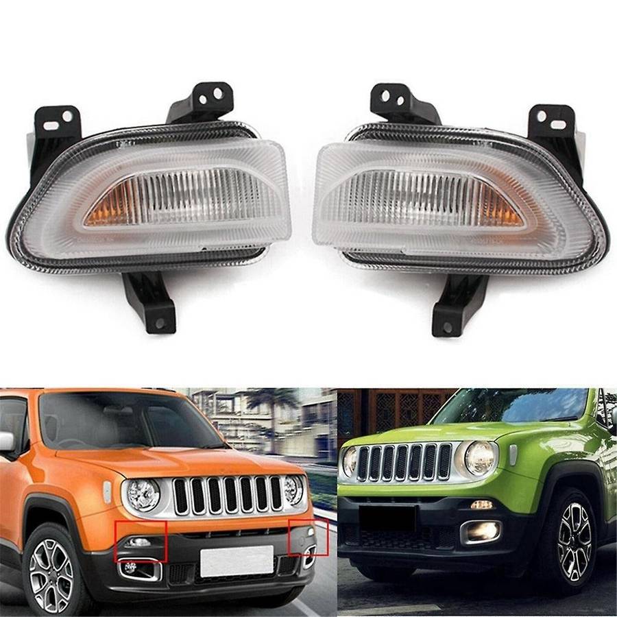 Automotive Daytime Running Lights Front Bar Lights Headlights for Liberty 68256431aa 68256432aa