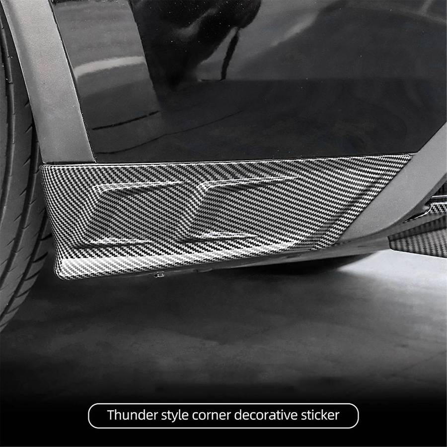 Automotive Rear Lip Side Wrap Corner Rear Lip Corner Rear Scoop Wrap Corner Spoiler Trim for Model