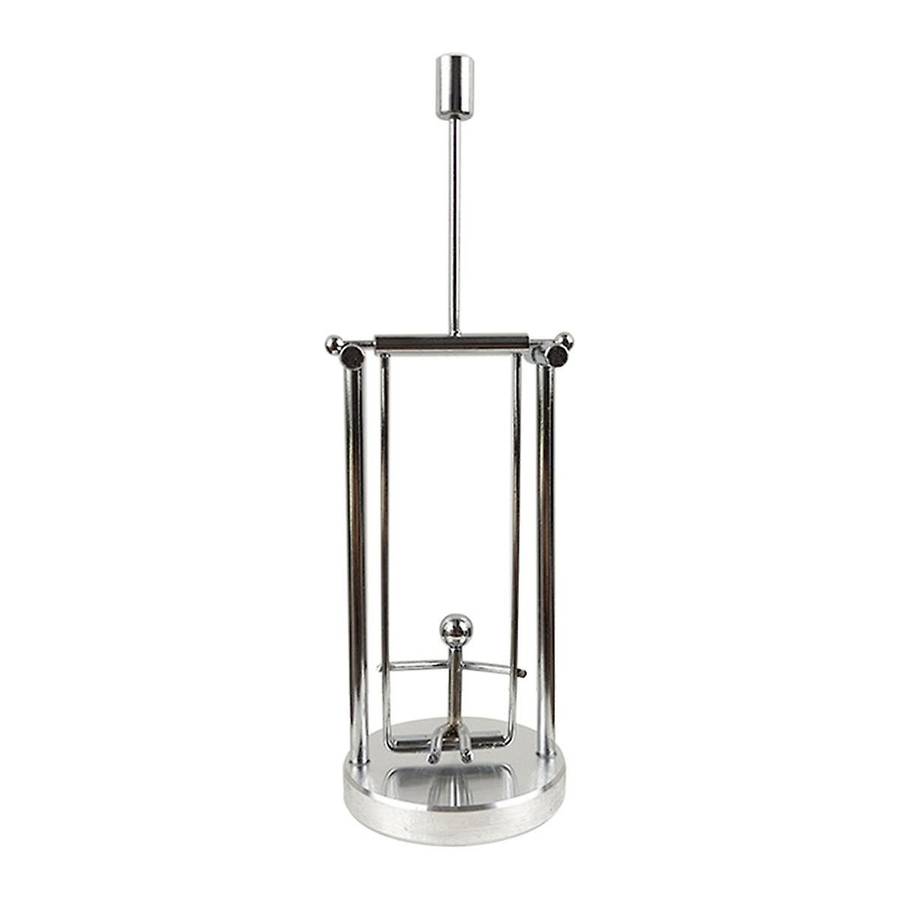 Balance Swing Ball Desktop Office Decoration Single Swing Little Iron People Manual Balance Pendulu