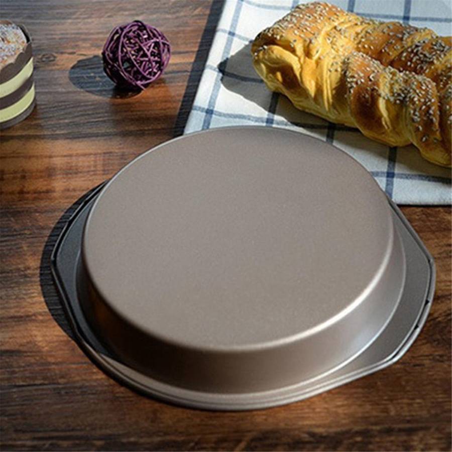 Baking Tool Round Cake Mold Non-stick Carbon Steel Cake Pan Diy Metal Carbon Steel Non-stick Round