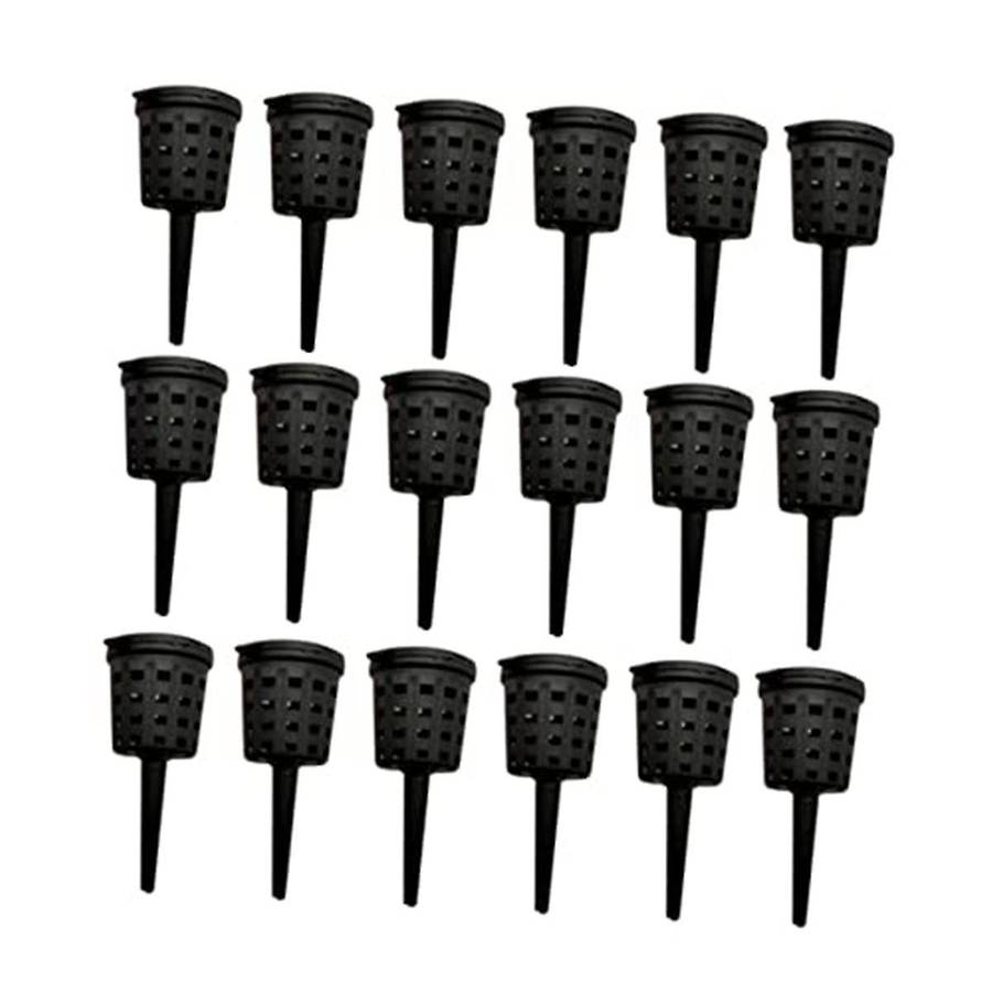 Basket Planting Food Net Pot Potting Soil Indoor Plant Aquarium Portable Box,300PCS