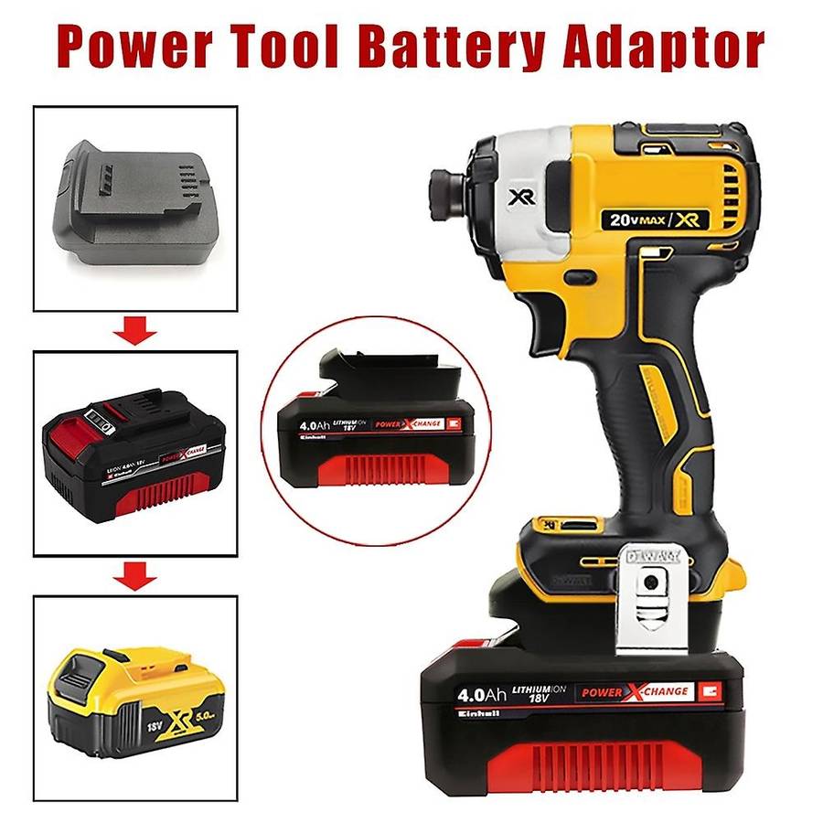 Battery Adapter Converter for -Change 18V Li-Ion Battery to for 18V 20V Li-Ion Battery Tool