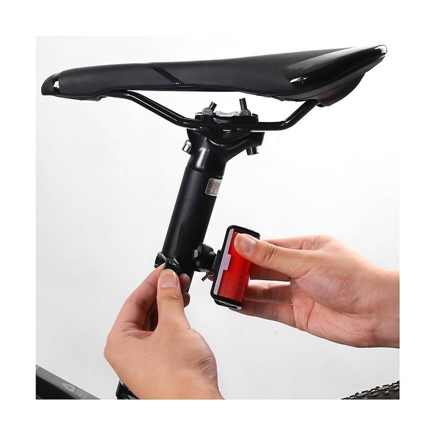 Bicycle Tail Light Usb Rechargeable Outdoor Led Night Light Running Light Mountain Bike Road Light