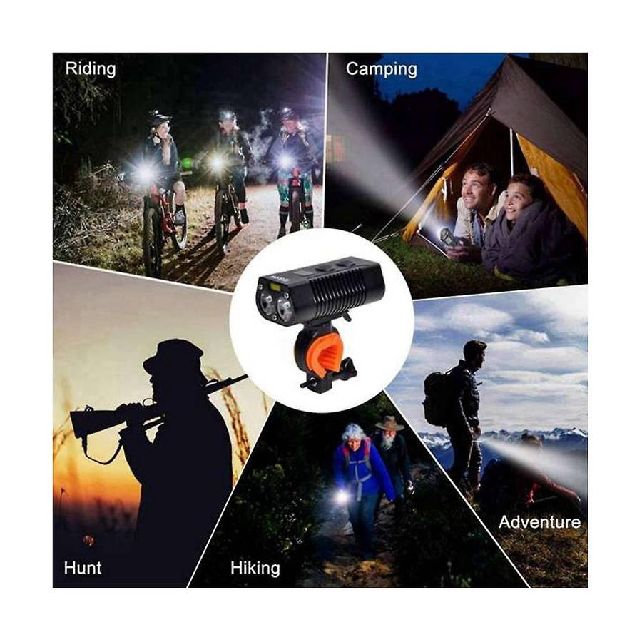 Bike Headlight and Bike Tail Light Set Waterproof Usb Rechargeable Tail Light for Road Mountain Kids