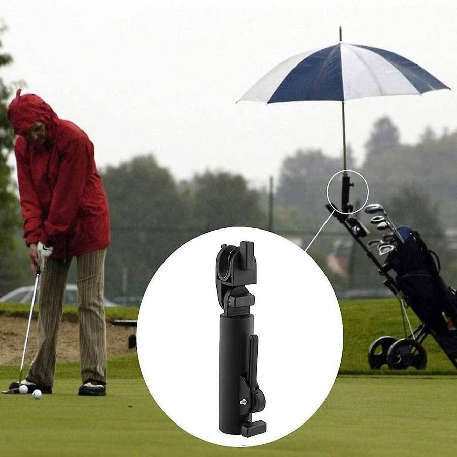Bike Umbrella Stand Double Lock Buckle Umbrella Stand Portable Cart Car Trolley Umbrella Holder Stan