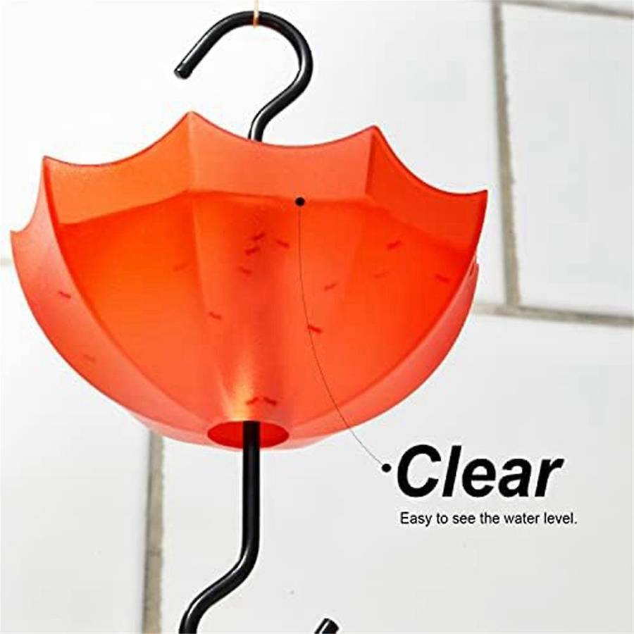 Bird Feeders, and Oriole Feeders, Red Umbrella Ant Guard with Large Capacity, Bird Feeder