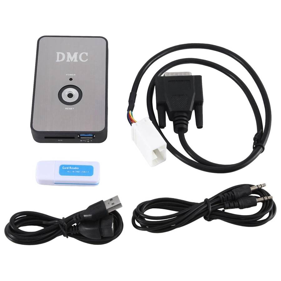 Black Motorcycle Digital Music Cd Mp3 Changer Player Case for Goldwing Gl1800 2001-2011