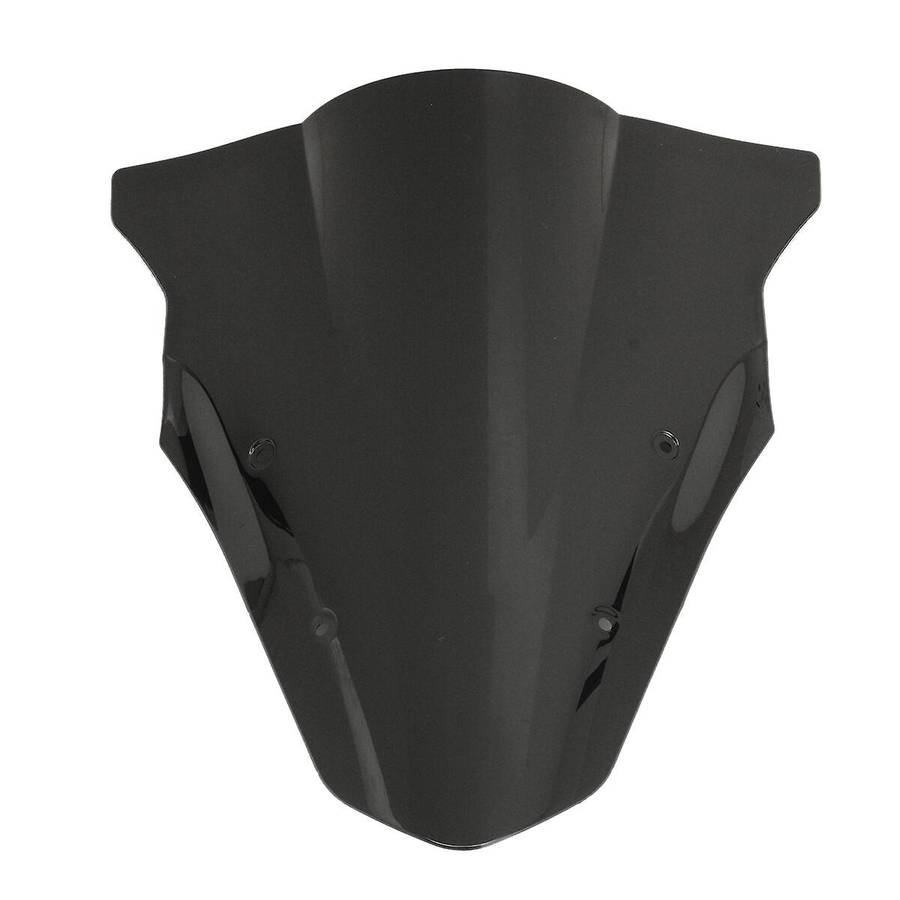 Black Motorcycle Windshield Windscreen for 12-16 Kawasaki Ninja 650 Er6f Ex650f