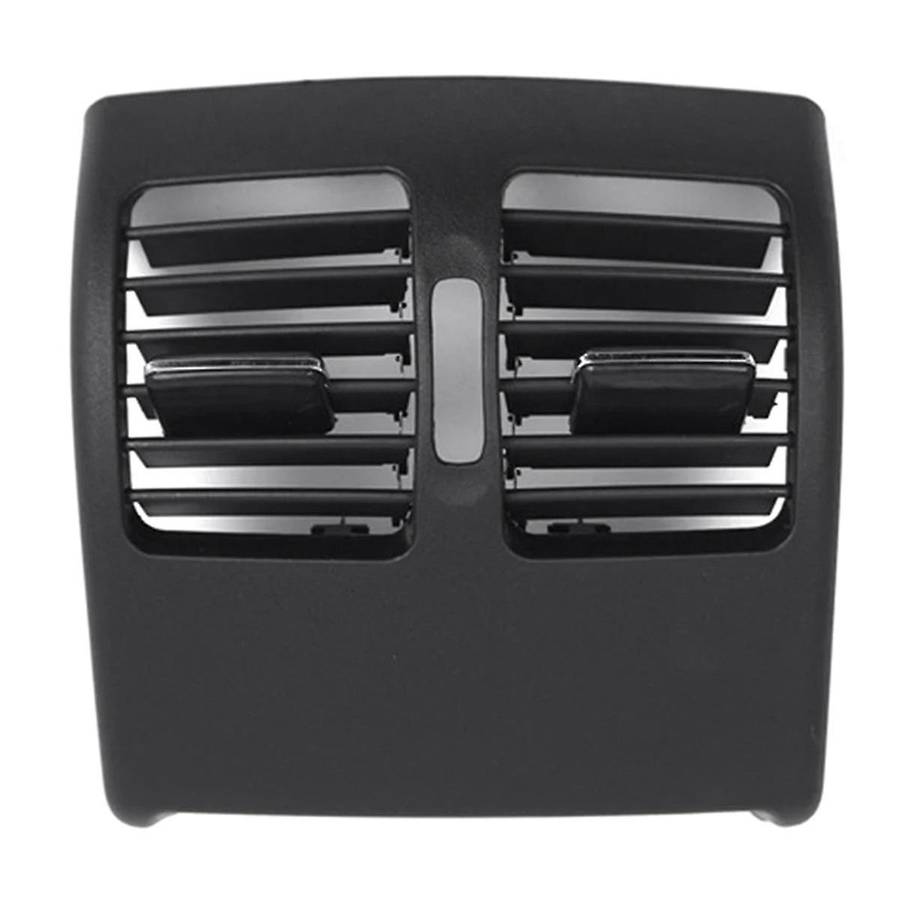 Black Rear AC Grille Cover A2048300354 for C-Class W204 2007-2014 Center Console Outlet Panel