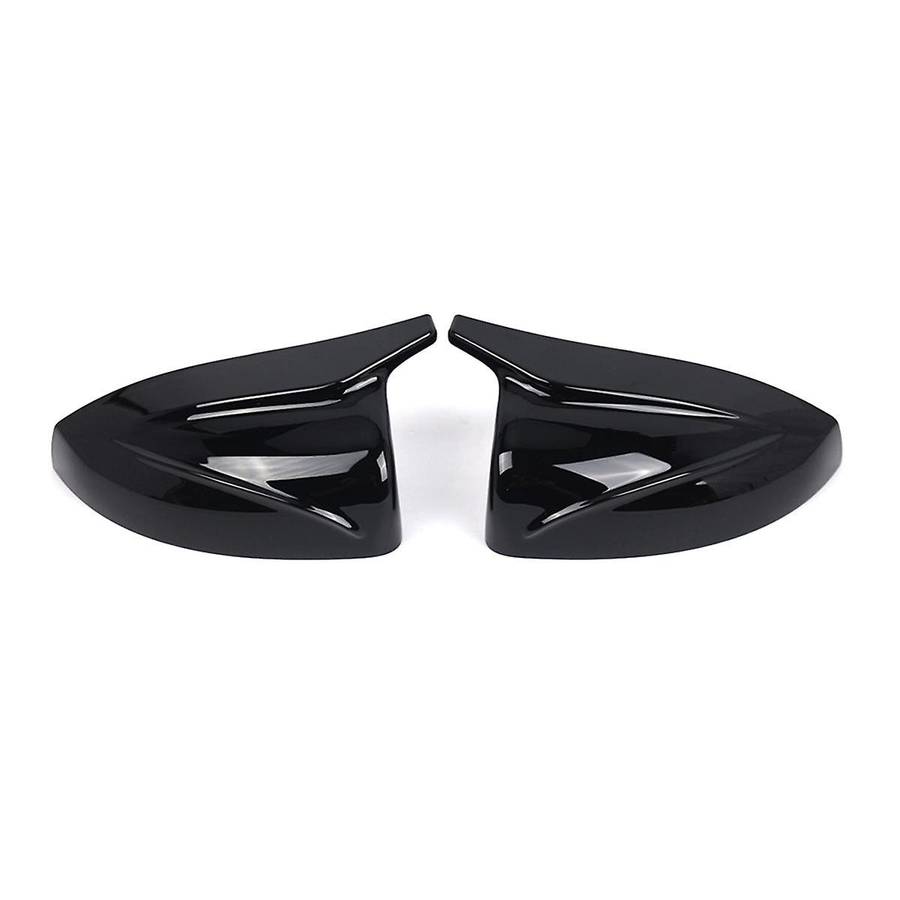 Black Replacement Mirror Covers for A3 S3 RS3 2014-2020 Rearview Mirror Housing