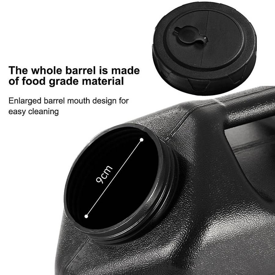 Blackdog 12L Outdoor Drinking Bucket Portable Food Grade Water Storage Bucket Ultralight Camping Wat