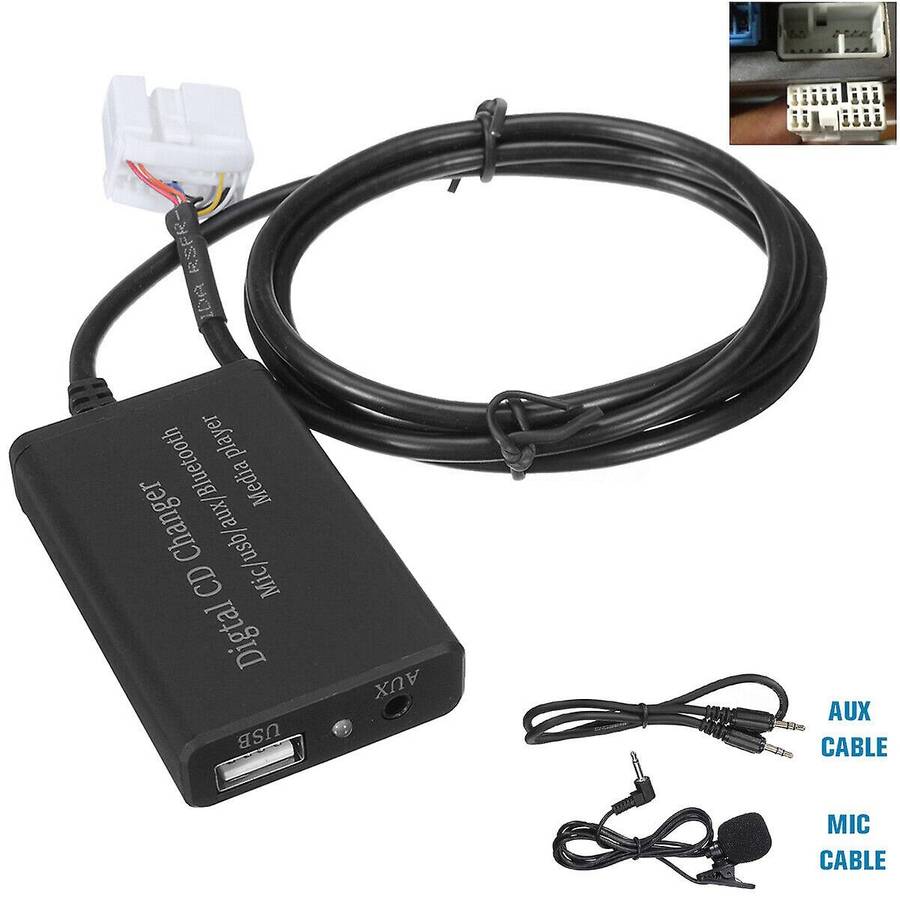 Bluetooth Music Hands-free Car Interface Aux Adapter for Honda Accord Civic Crv