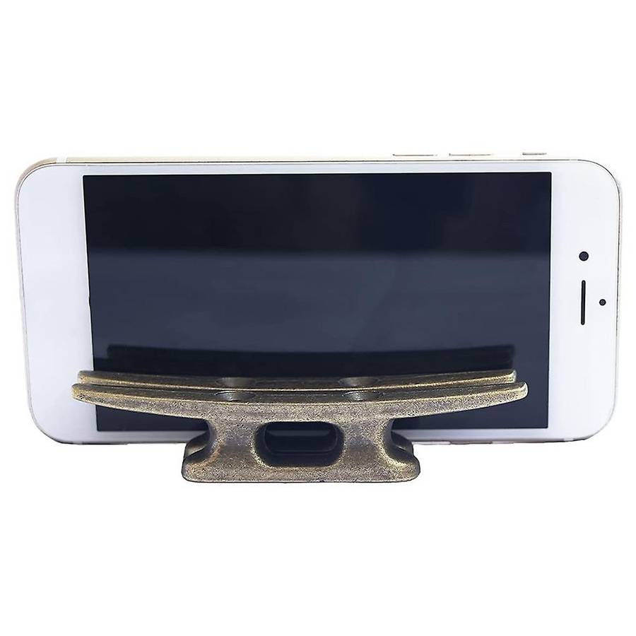 Boat Dock Cleat 4 Inch for Mooring Boat Bronze Host Cast Iron Suitable for Nautical Beach Decor,4pc