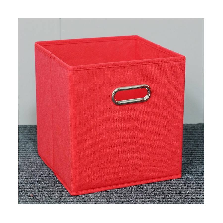 Box Clothing Finishing Box Storage Box Single Metal Buckle Handle without Cover Foldable Storage Box