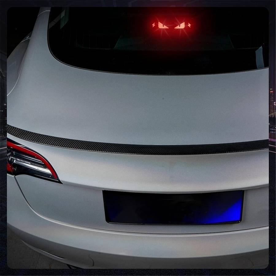 Brake Light Sticker for Model Y, Devil Eye Car Taillight Sticker Automotive Exterior Accessories St